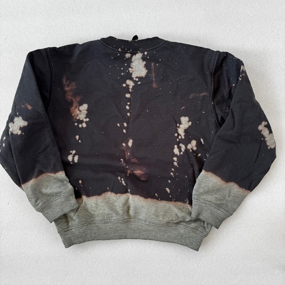 Pixie Lane Acid Wash Crewneck Pullover - Picture 2 of 4